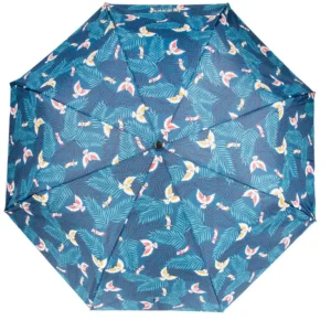 Parapluie pliant X-TRA Solide Isotoner 09406 Cacatoès