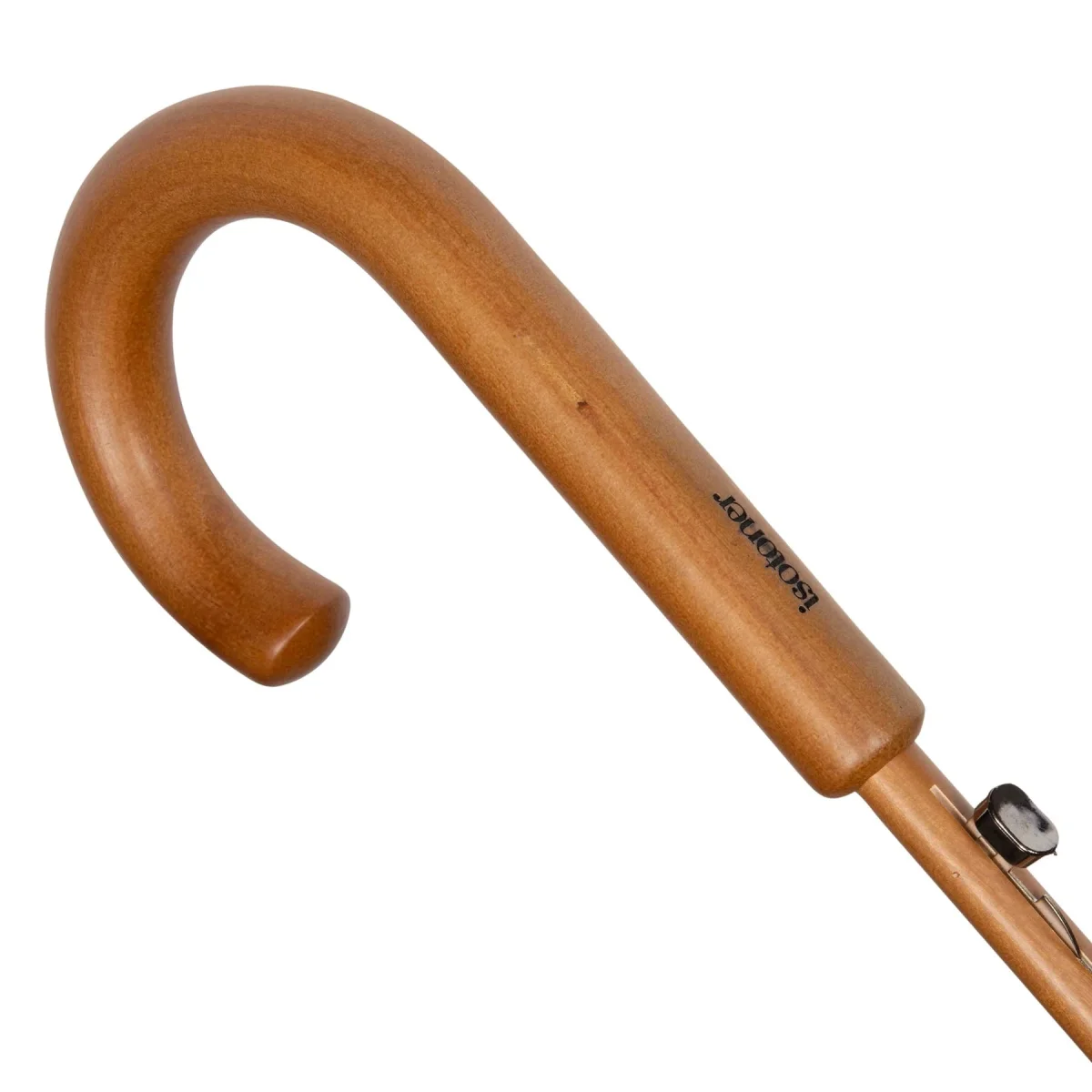 Parapluie canne X-TRA Solide Deluxe bois Isotoner 09512 – Image 6