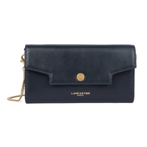 Pochette en cuir Lancaster-Donna Grace Bleu Foncé