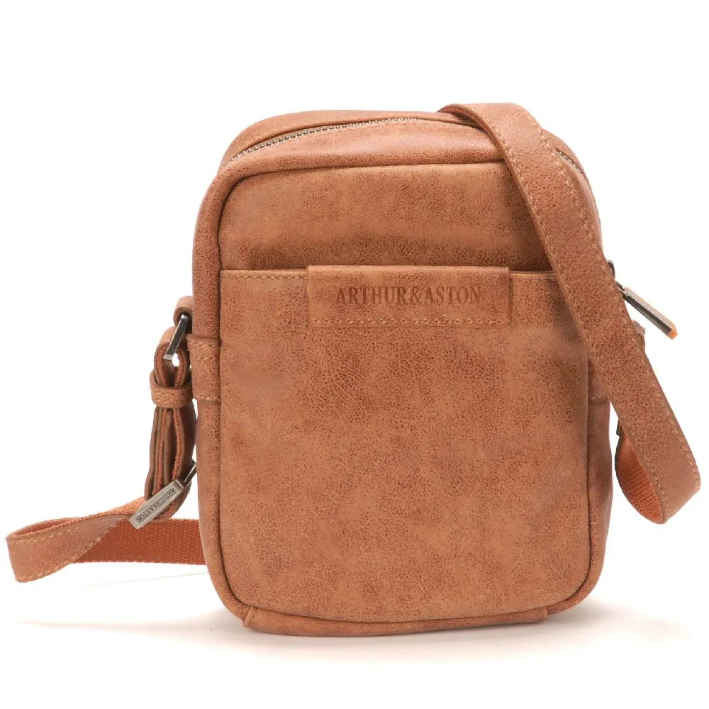 Sac bandoulière en cuir petit format Diego Arthur&Aston 1438-24 – Image 2