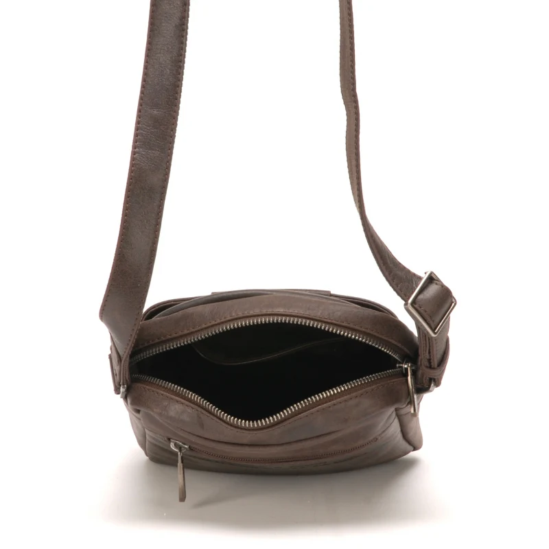 Sac bandoulière en cuir petit format Diego Arthur&Aston 1438-25 – Image 5