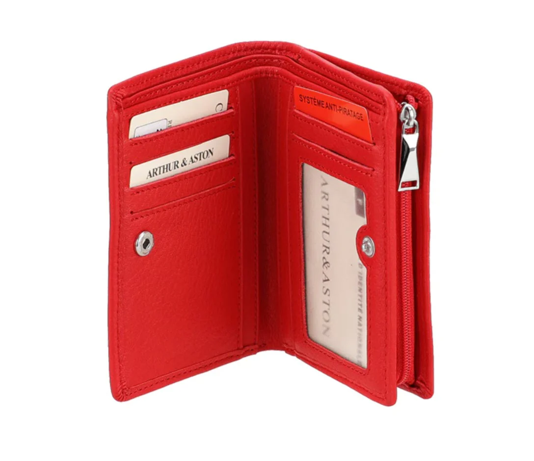 Porte-monnaie et cartes en cuir Arthur&Aston – Image 9