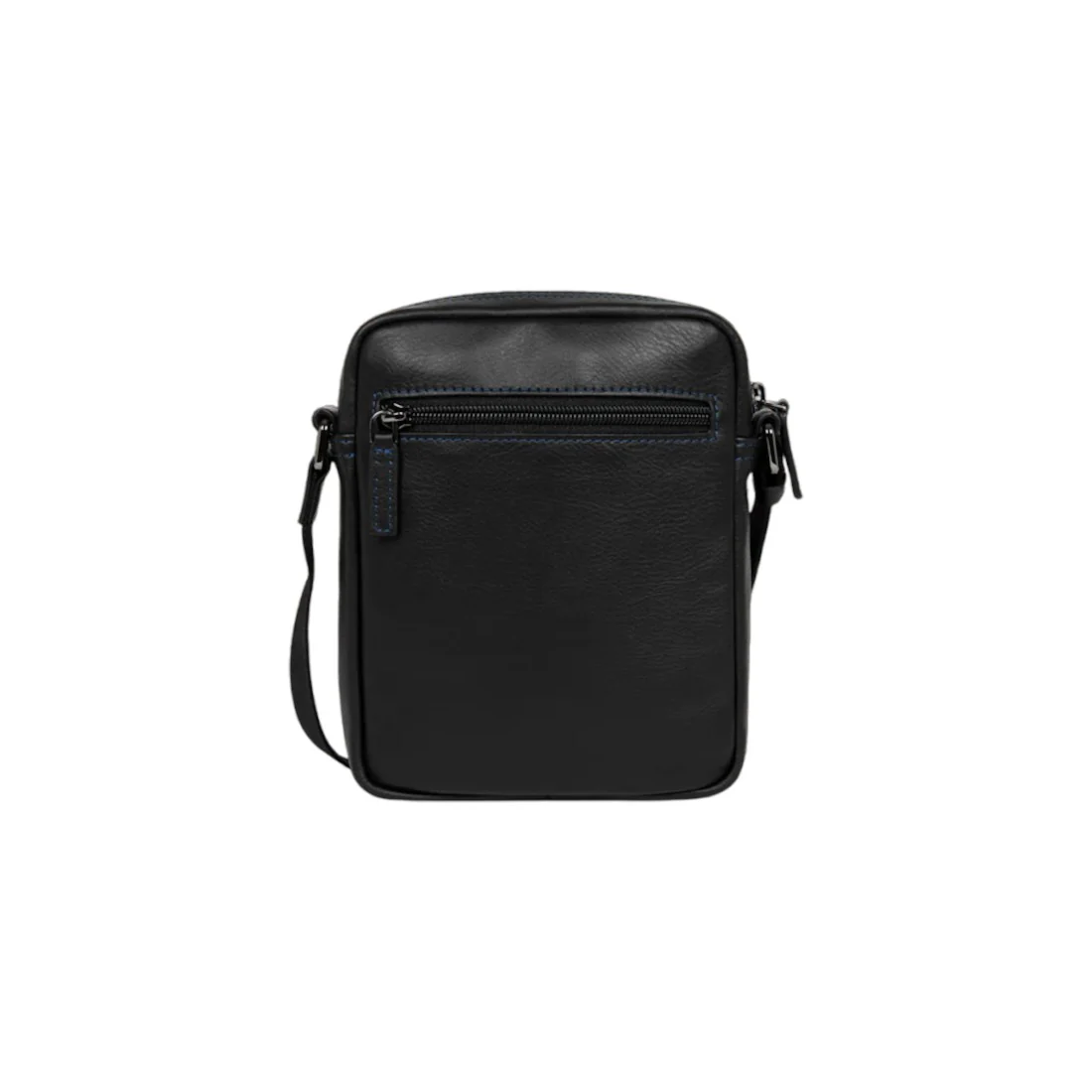 Sacoche bandoulière Homme Soft Vintage Lancaster 320-10 Noir/Bleu – Image 3