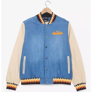 Veste universitaire en jean Disney « Kuzco, l'empereur mégalo »