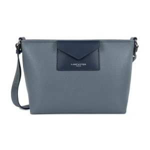 Sac trotteur Lancaster Maya Double  KBA Bleu Givré
