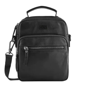 Sacoche porté bandoulière en cuir Homme Katana 89617