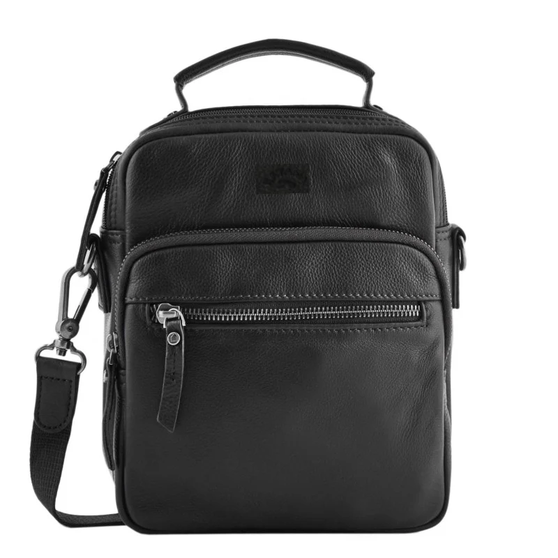 Sacoche porté bandoulière en cuir Homme Katana 89617 – Image 2