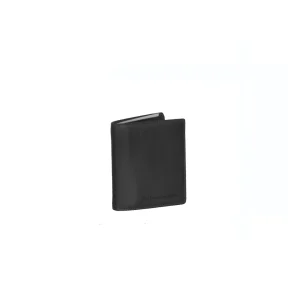 Petit portefeuille en cuir Chesterfield-Carl Noir