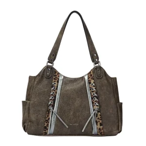 Sac shopping Mac Alyster Caractère Kaki