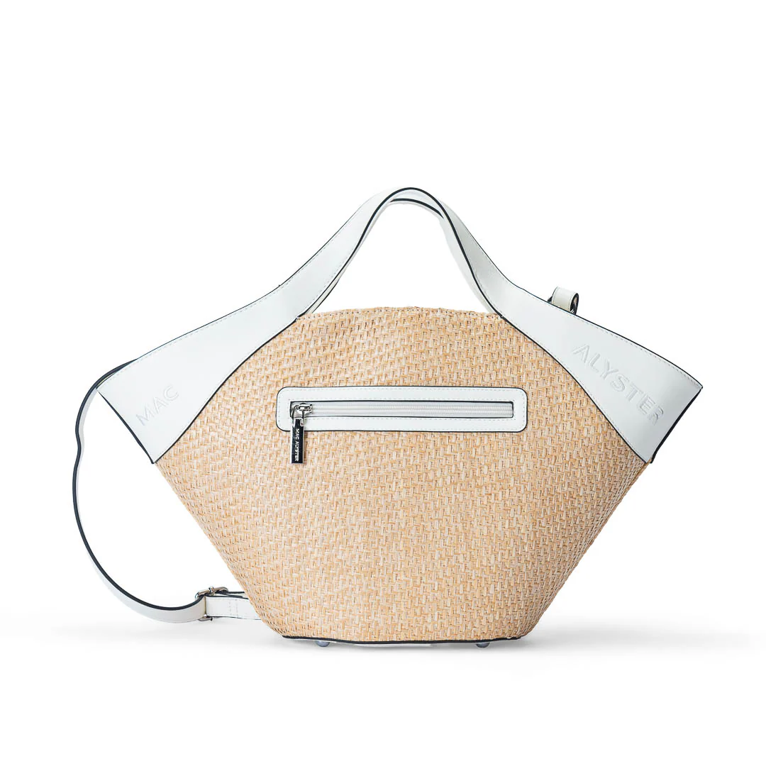 Sac à main en paille Biarritz Beige – Image 4