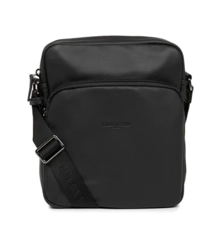 Sacoche bandoulière Homme Soft Vintage Lancaster 320-12 Noir – Image 3