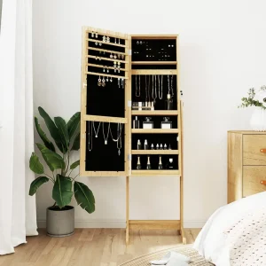 Armoire à bijoux en miroir