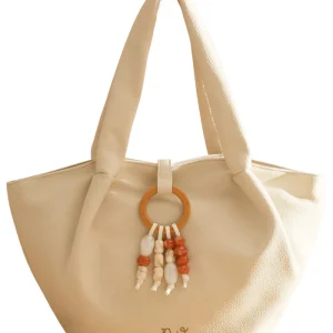 Sac porté épaule Camomille Pearl Beige