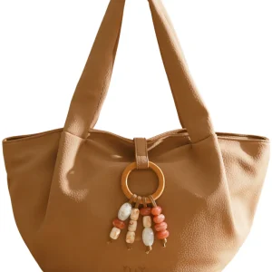 Sac porté épaule Camomille Pearl Sable