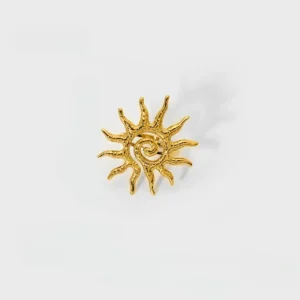 Bague Coquillage Forme Spirale