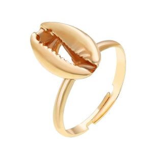 Bague Coquillage Or