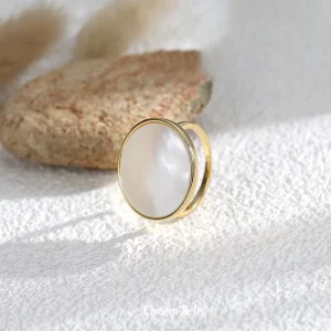 Bague Coquillage Ronde