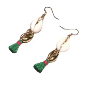 Boucles d'Oreilles Coquillage Eau Salée