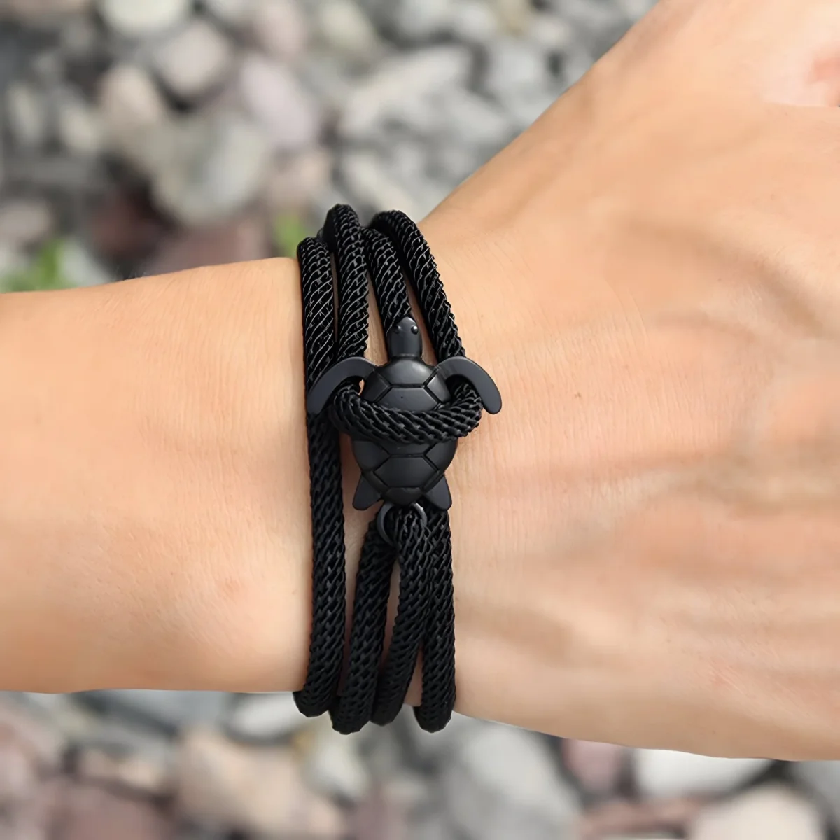 Bracelet cordon, motif tortue, modèle Franklin – Image 4