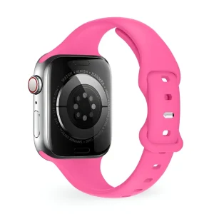 Bracelet Apple Watch, en silicone, pour femme, modèle Kairo