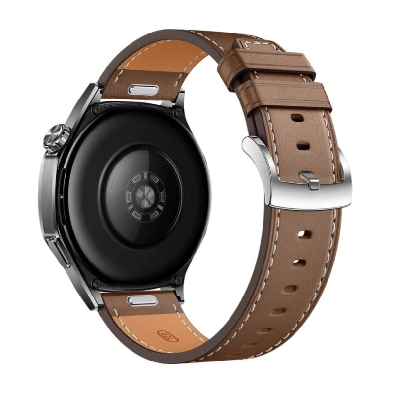 Bracelet de montre connectée, en cuir, pour Huawei Watch, modèle Lujo