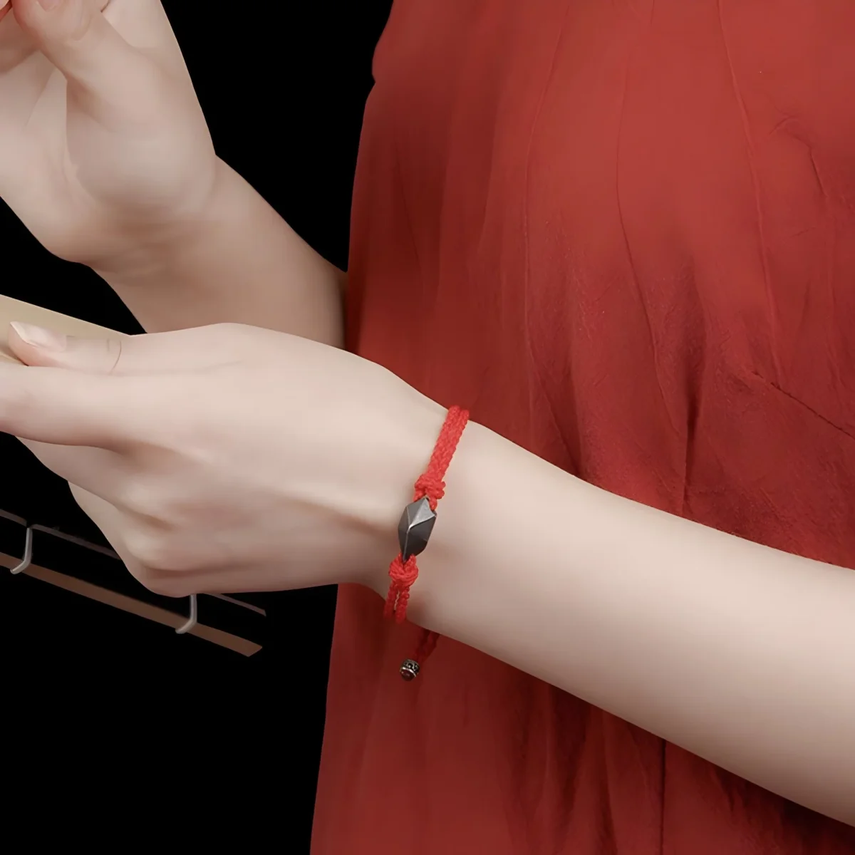 Bracelet en nylon, ornement en argent sterling, mixte, modèle Sky – Image 3