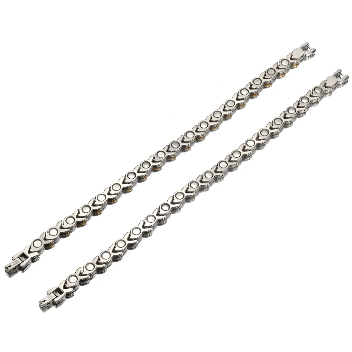 Bracelet magnétique, en titane, pour femme, modèle Elisiv – Image 4