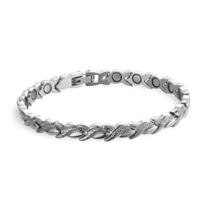 Bracelet magnétique, en titane, pour femme, modèle Elisiv