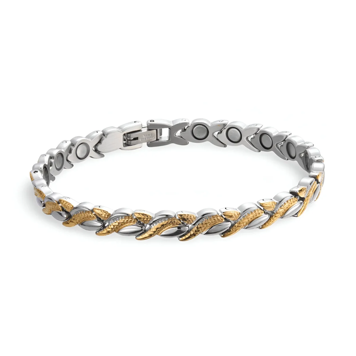 Bracelet magnétique, en titane, pour femme, modèle Elisiv – Image 5