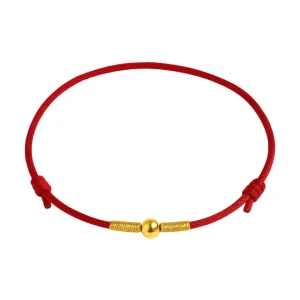 Bracelet porte-bonheur, en nylon fil rouge, apporte protection, chance et amour, modèle Yita