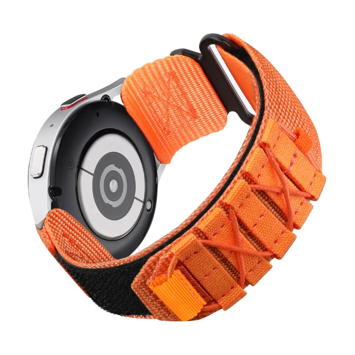 Bracelet Sport Edition en nylon, pour montre connectée, fermoir velcro, pour Samsung Galaxy Watch, Garmin Quick Release et Ice Watch, modèle Naéro – Image 9