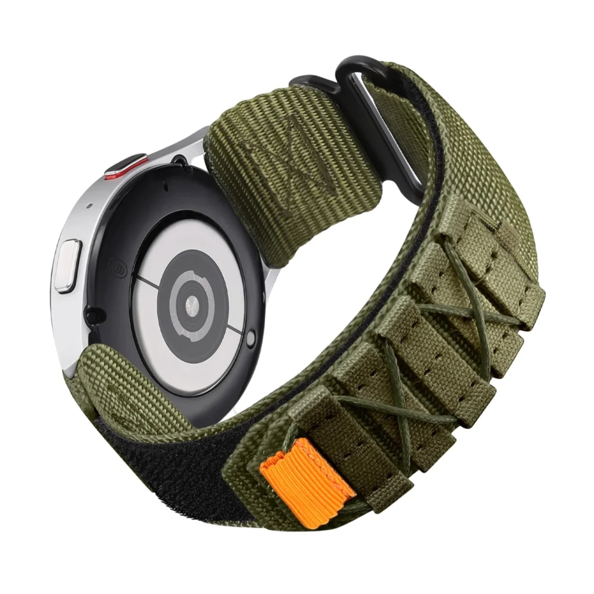 Bracelet Sport Edition en nylon, pour montre connectée, fermoir velcro, pour Samsung Galaxy Watch, Garmin Quick Release et Ice Watch, modèle Naéro