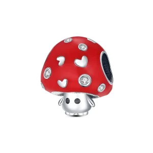 Charm champignon mignon, pour femme, modèle Ismena