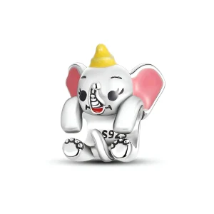 Charm éléphant aux grandes oreilles, pour femme, modèle Danica