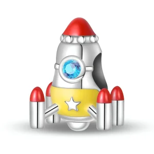 Charm, fusée spatiale, pour femme, modèle Nephele