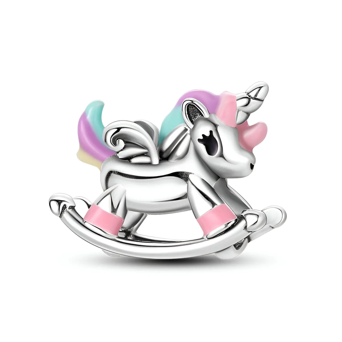 Charm licorne colorée, pour femme, modèle Agape