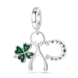 Charm pendant ensemble de portes-bonheur, pour femme, modèle Katell