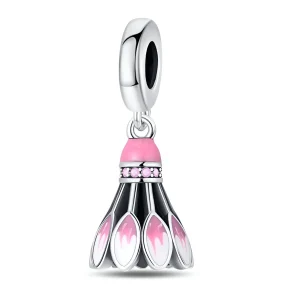 Charm pendant volant de badminton, pour femme, modèle Idalie