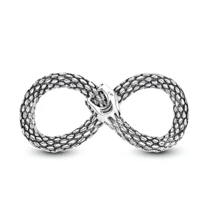 Charm serpent infini, pour femme, modèle Euphemia