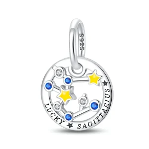 Charm signe du zodiaque sagittaire, pour femme, modèle Drina