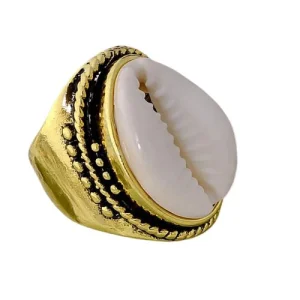 Chevalière Coquillage Cauri