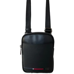 Sac en bandoulière Homme David William D61311 Noir