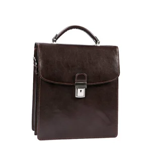 Sacoche en cuir à fermoir Homme Katana 63027